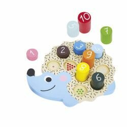 Puzzle éducatif hérisson bois