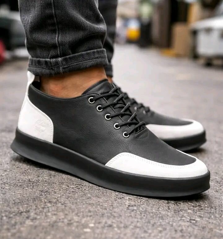 Sneakers en cuir élégantes