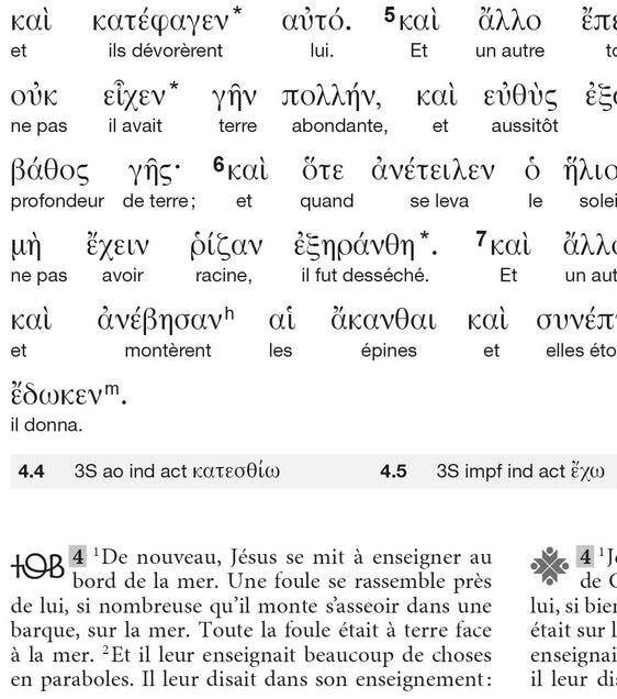 Nouveau Testament Interlinéair