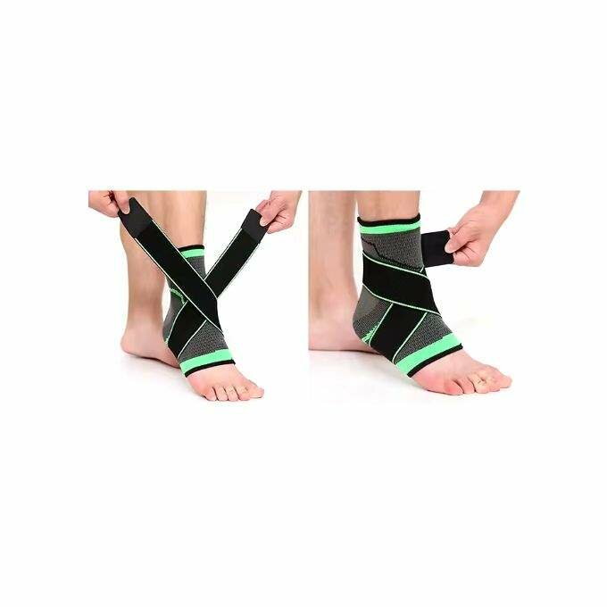 Pack 2PCS Support de Cheville Ajustable Brace Cheville,Banda