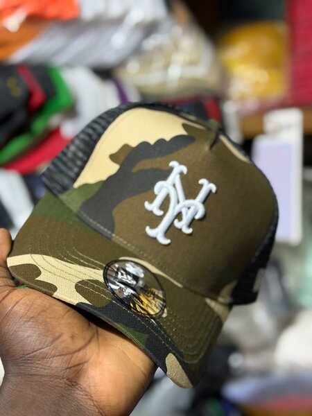 Casquette New York camouflage