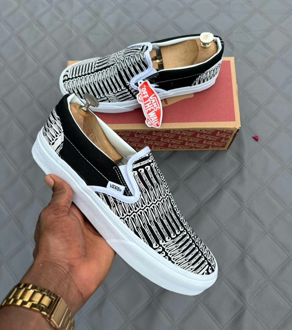 Vans Slip-On Noir et Blanc