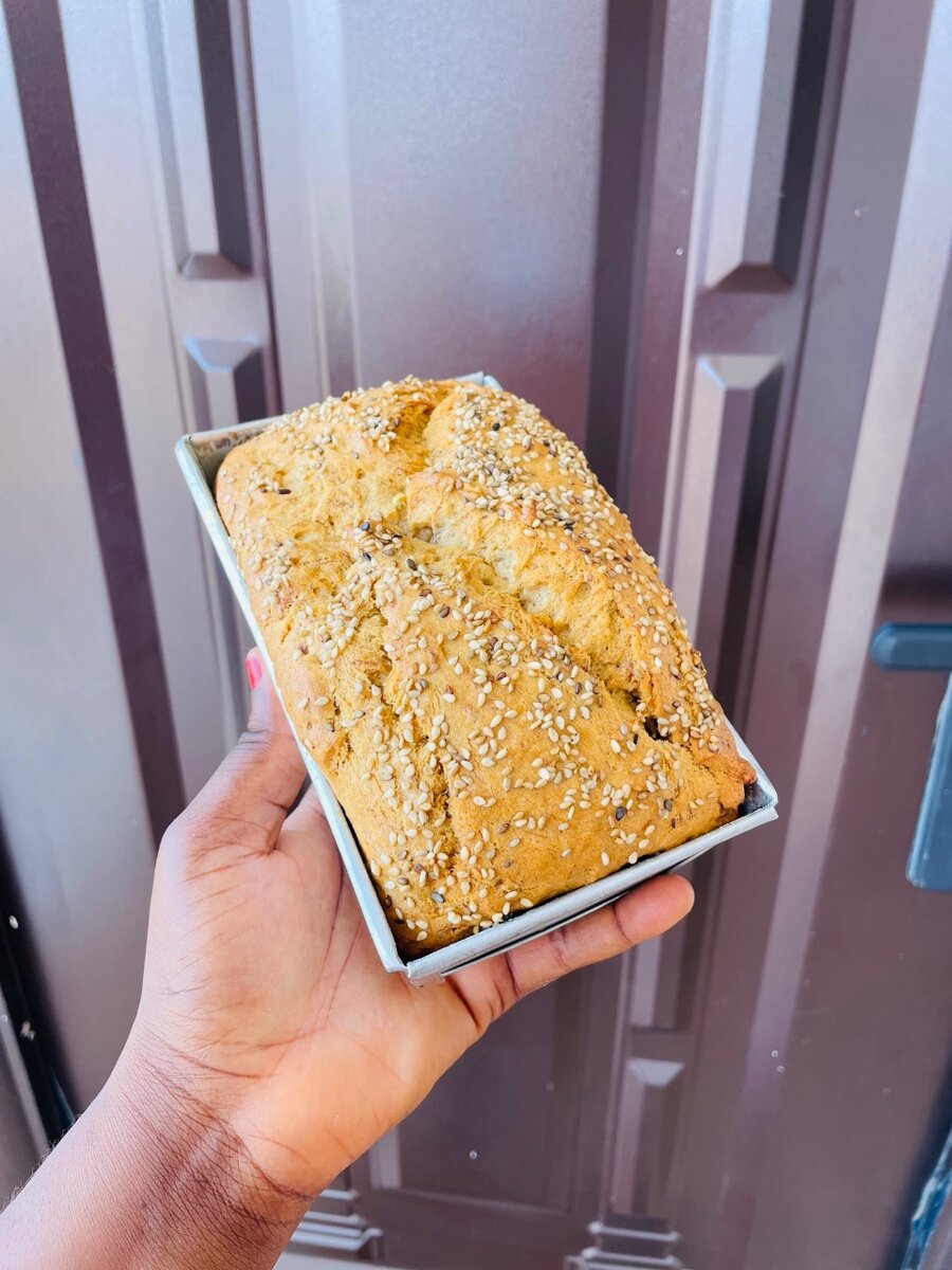 Sesame Banana Bread