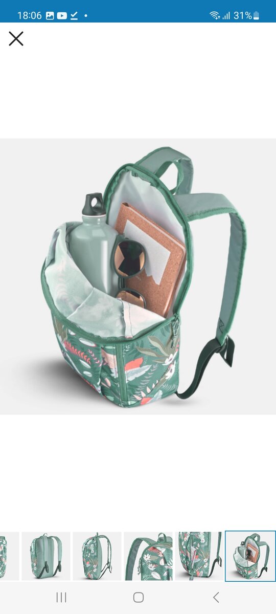 10l quechua luxurious bag