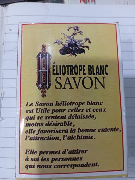 Savon Héliotrope Blanc Attirant