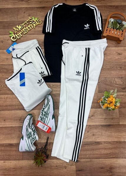 Tenue de sport Adidas blanche