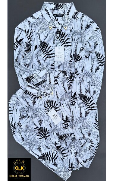 Chemises élégantes à motifs