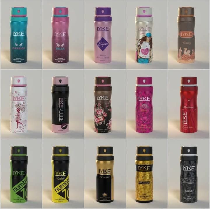 Lyke Perfume Spray Collection
