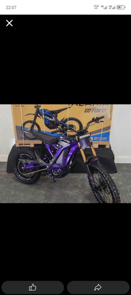 Moto électrique tout-terrain