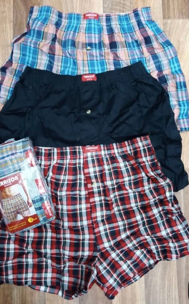 3pcsBoxers en coton pour homme