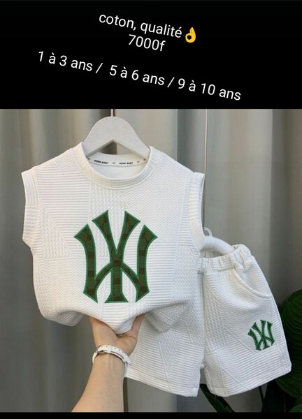 Ensemble Enfant Coton Stylé