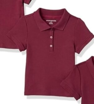 T-shirt for boys  Available in wine colour Size: 8yrs