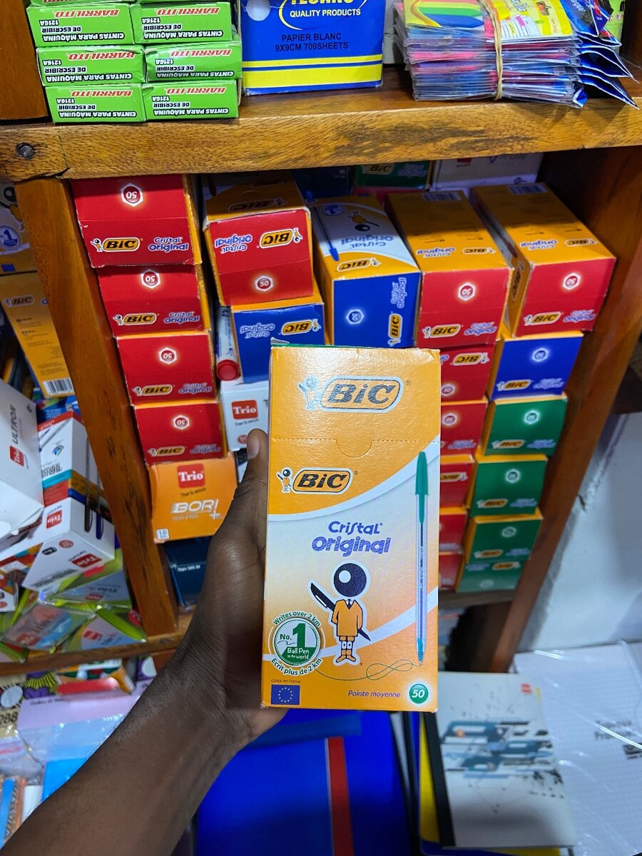 Stylo BIC Cristal vert