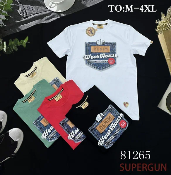 T-Shirt Denim Style M-4XL