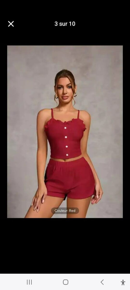 Ensemble de pyjama chic