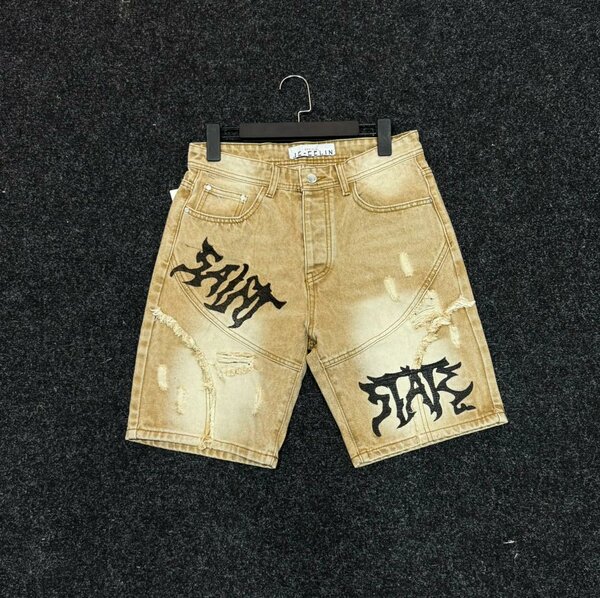 Shorts en jean décontracté