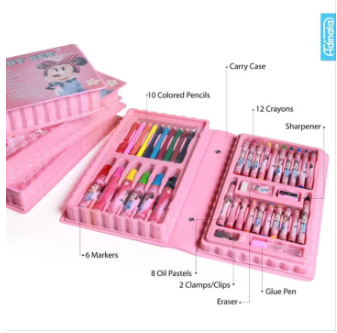 Art Box - Coloring Kit for Girls