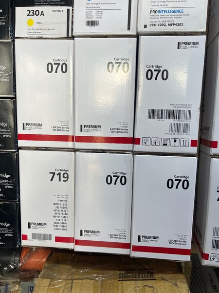 Toner canon 070 disponible