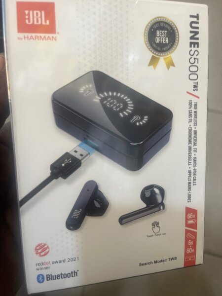 JBL Tune 550 TWS Écouteurs Bluetooth