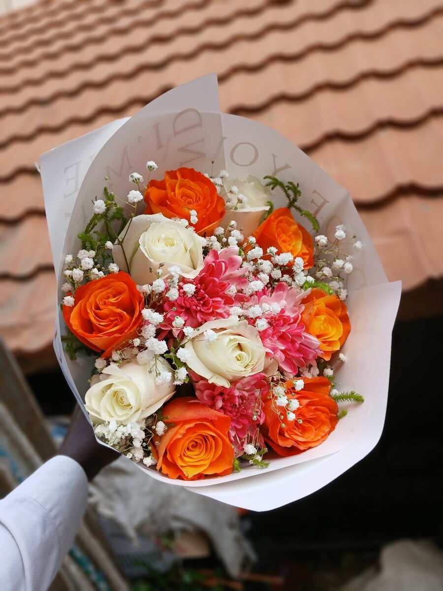 Bouquet élégant de roses