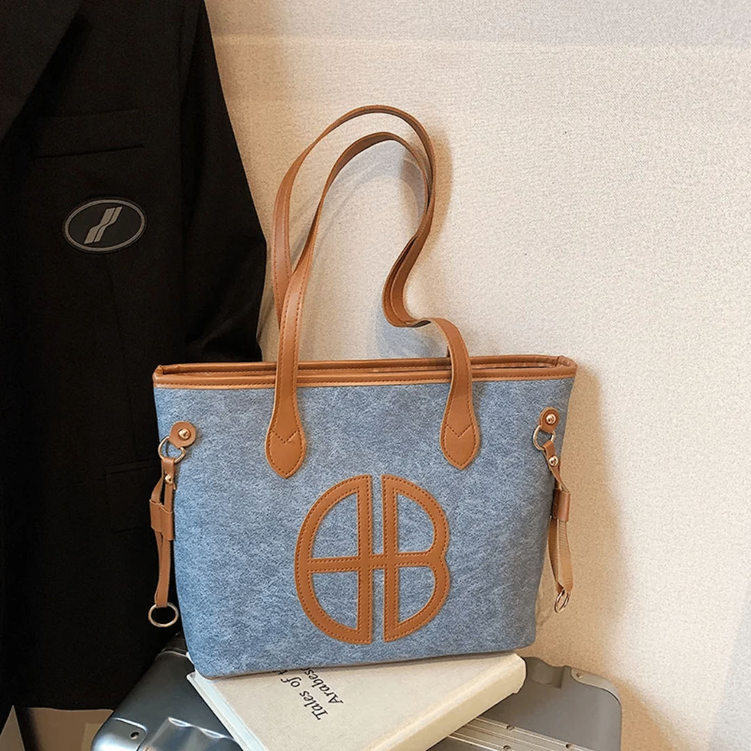 Sac cabas en toile avec logo