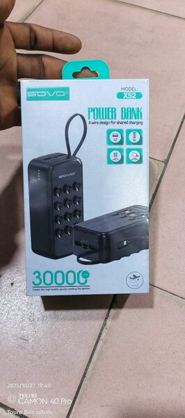 Power Bank 30000mAh Sovo