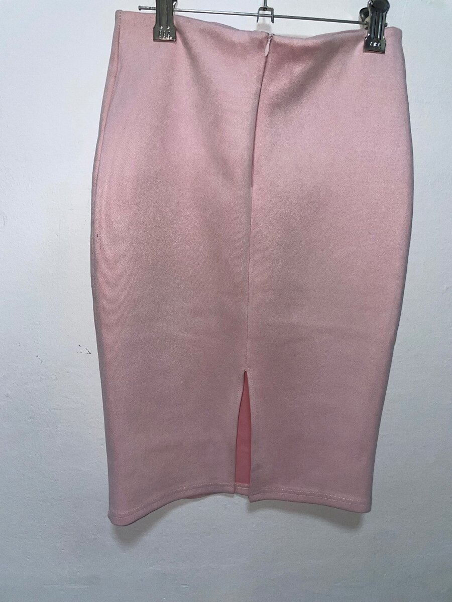 Юбка розовая