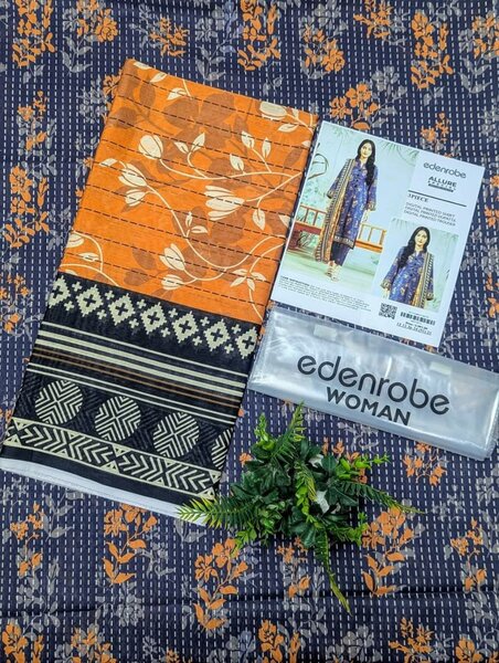 Printed lawn