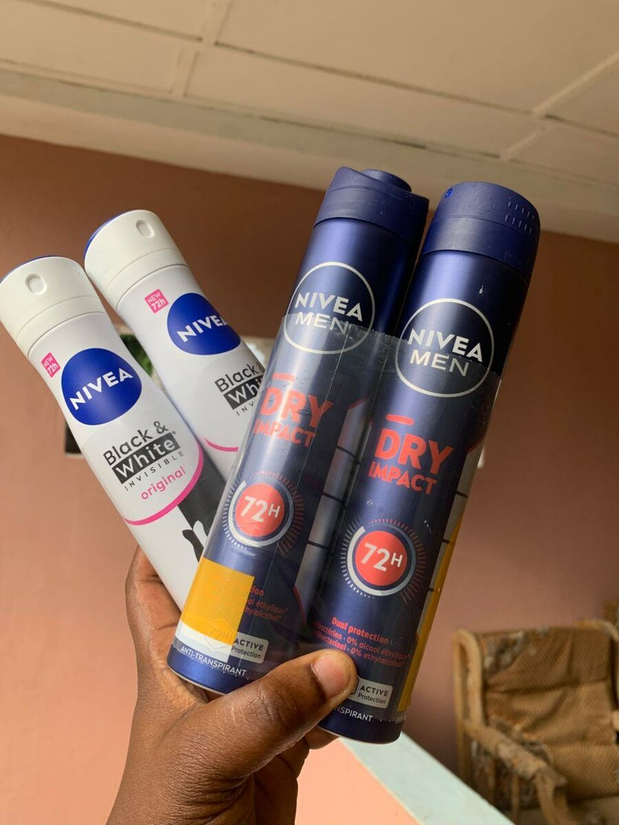 Lot de déodorants mixte