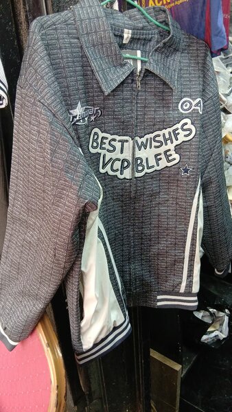 Blouson Varsity Bleu Homme