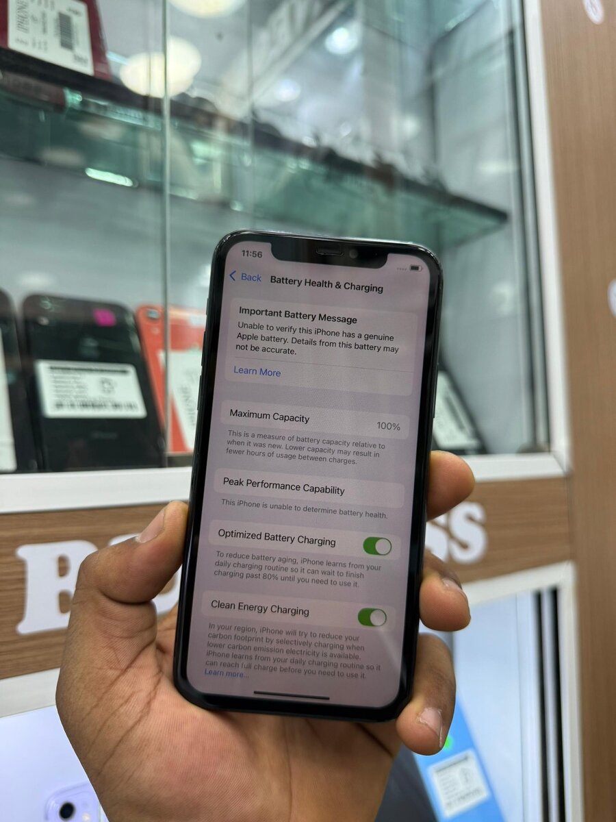 11 Pro 64 giga écran et batter