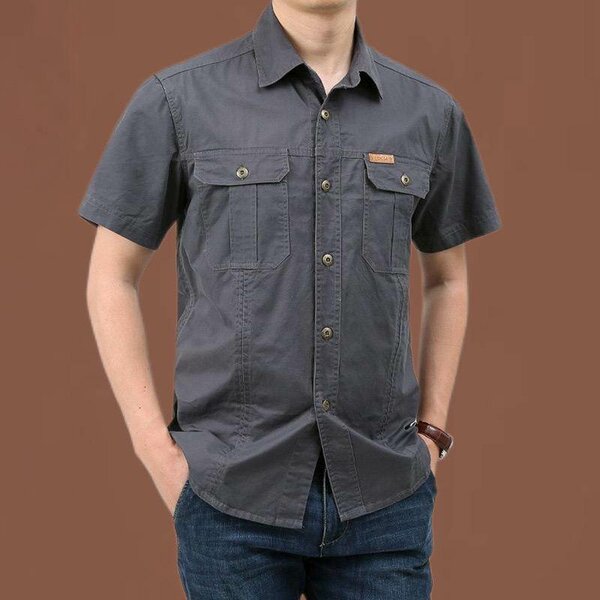 Chemise Homme Casual Élégante