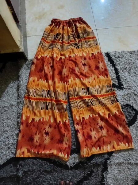 Pantalons larges imprimés bohèmes