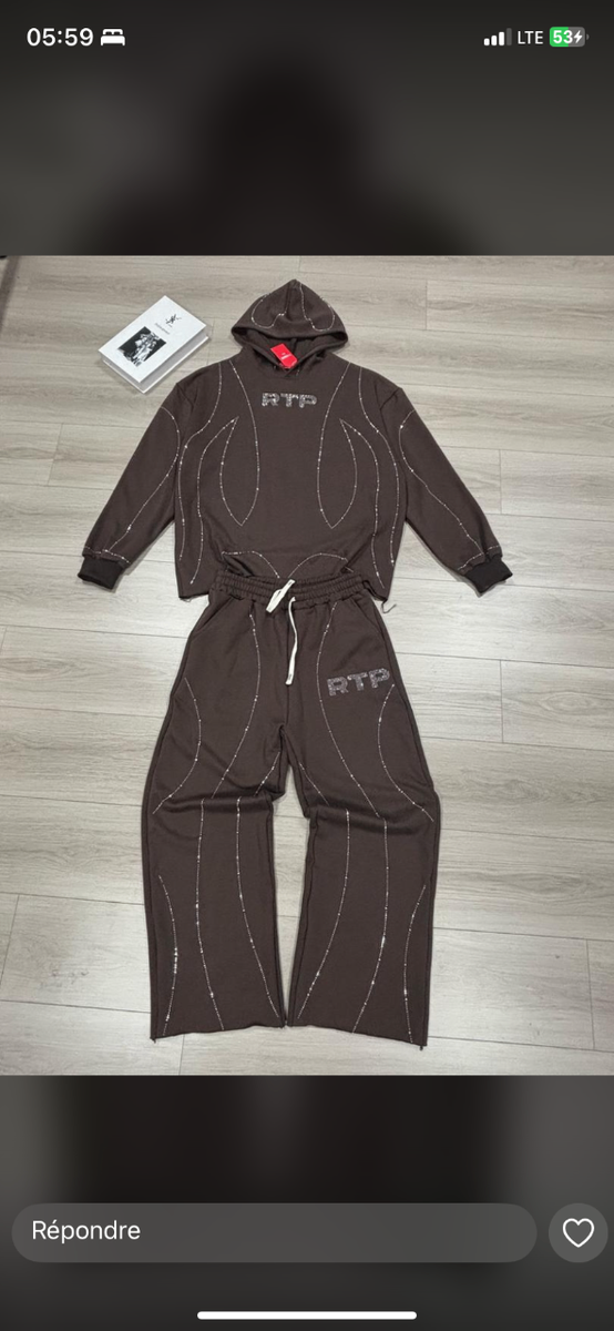 Ensemble de Jogging à Capuche