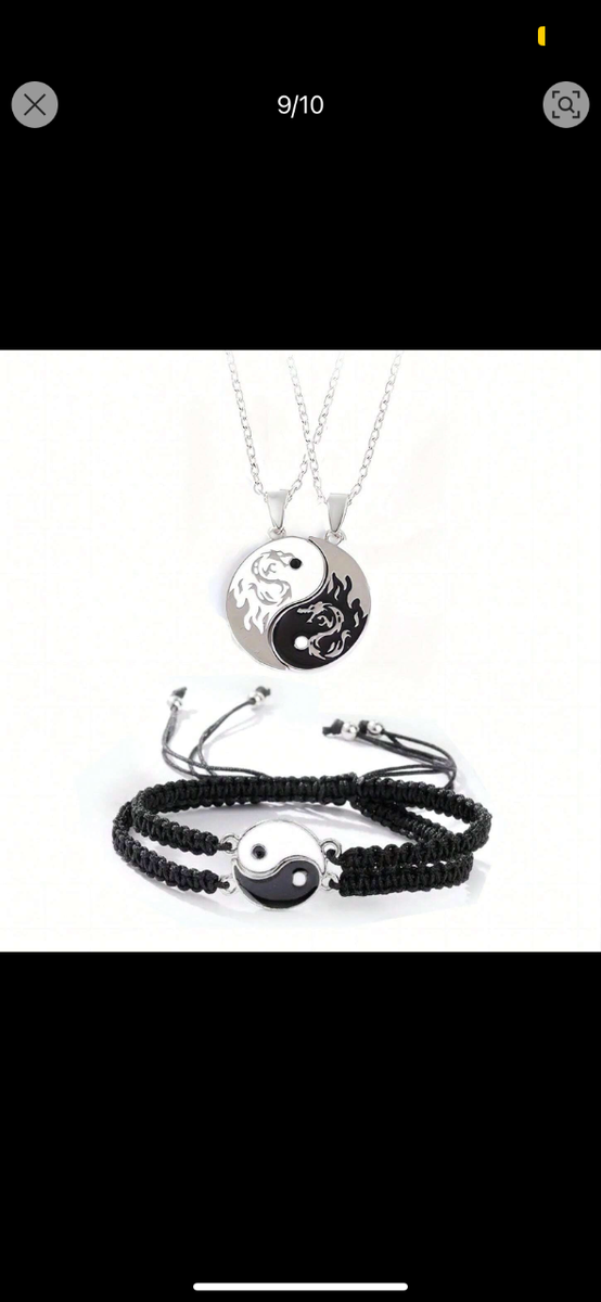 Ensemble chaîne et bracelet