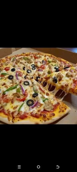 Pizza savoureuse aux légumes