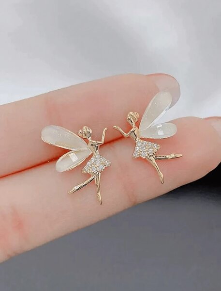 Boucles d'oreilles fées élégantes