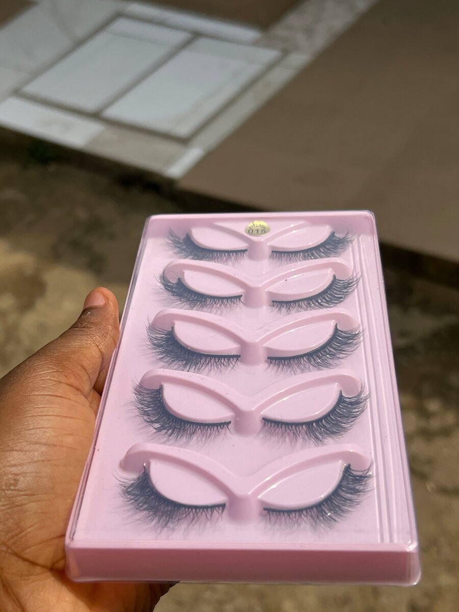 Faux-cils volumineux 5 paires