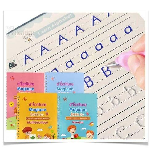 CAHIER MAGIQUE, CAHIER D'ÉCRITURE