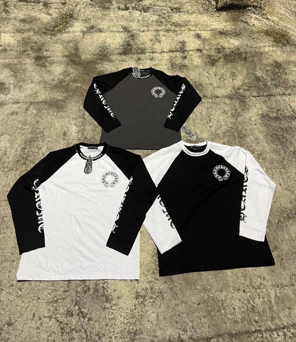 T-shirts Manche longue chrome