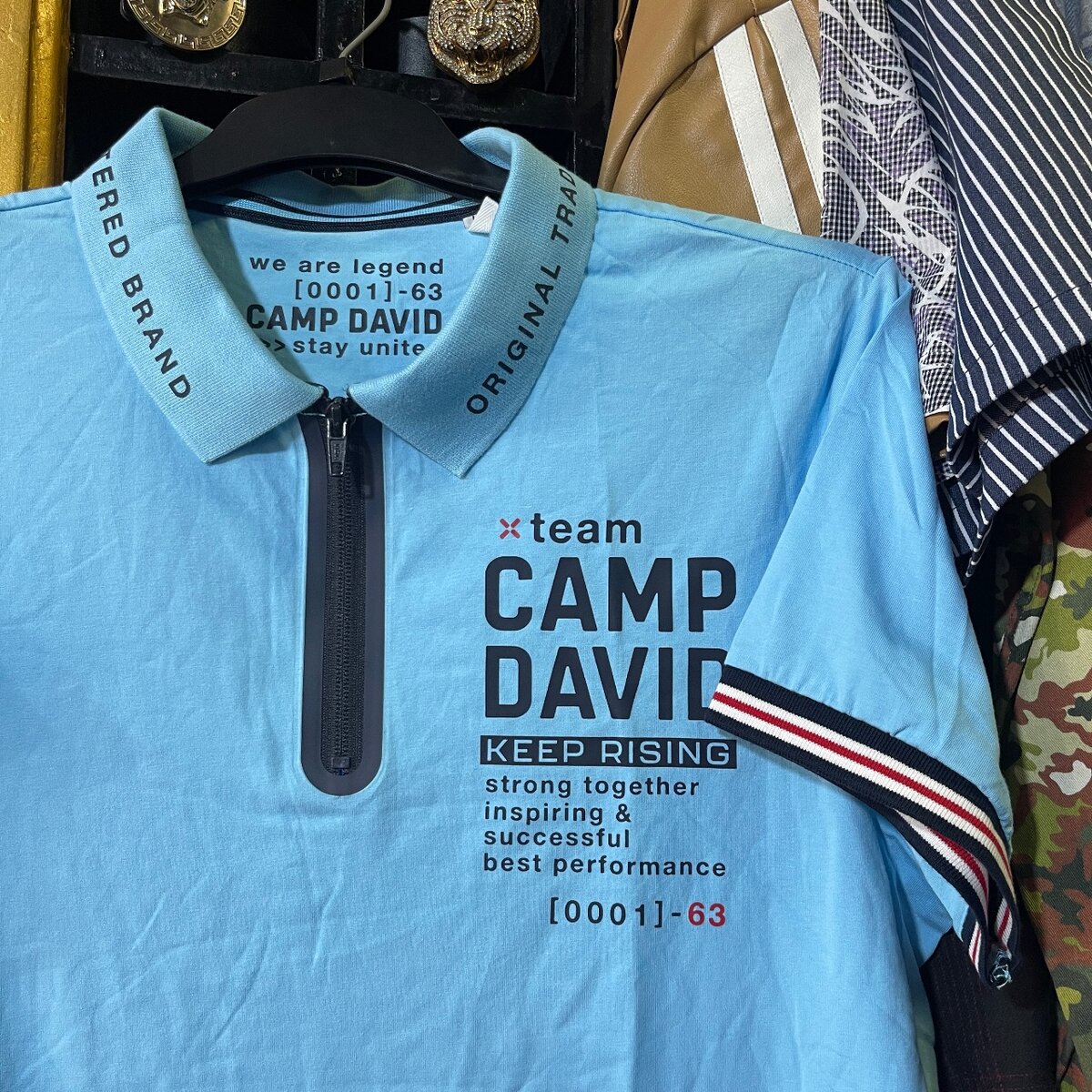 Camp David Latest Polo Lacoste instock