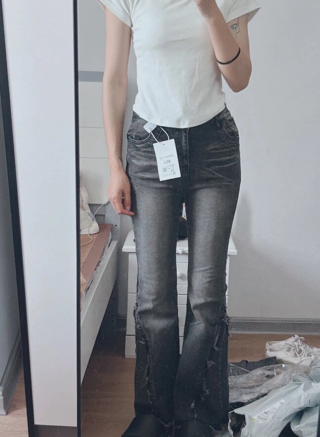 Клеш-джинсы