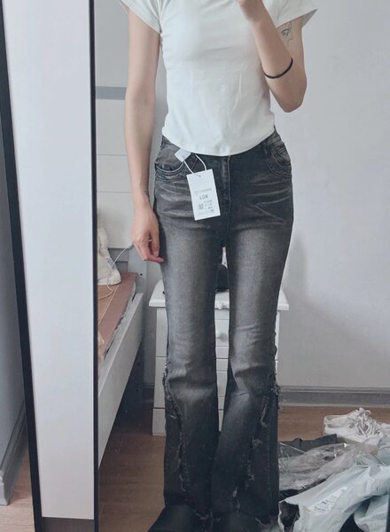 Клеш-джинсы