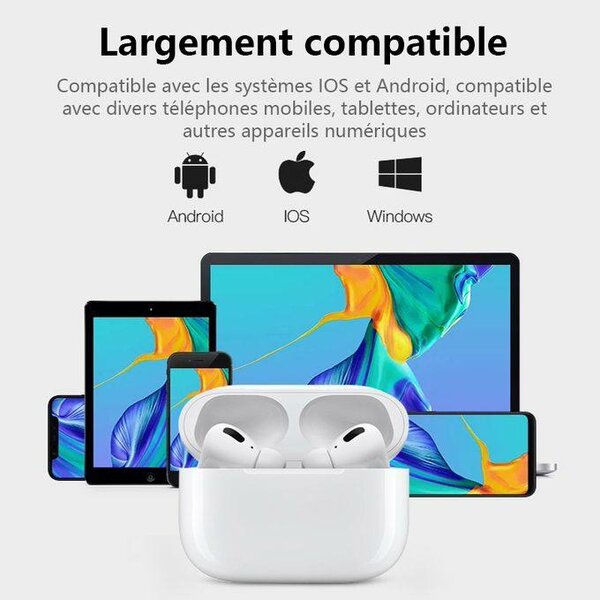 Écouteurs Bluetooth Pro 3ème Gen