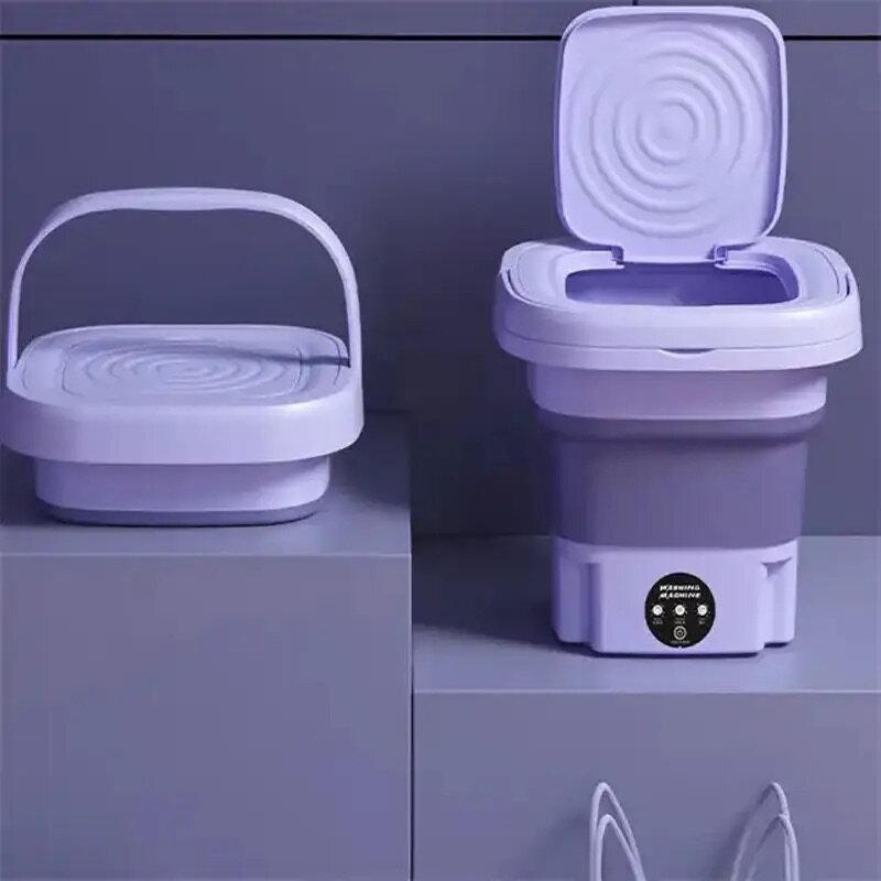 Electric portable mini washing machine