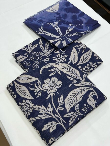 Printed lawn suit
