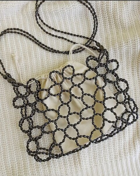 Сумочка из бусин