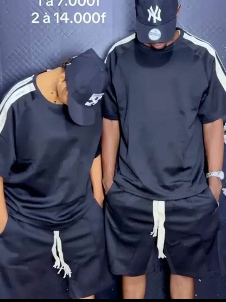 Ensemble Short et T-shirt Unisexe