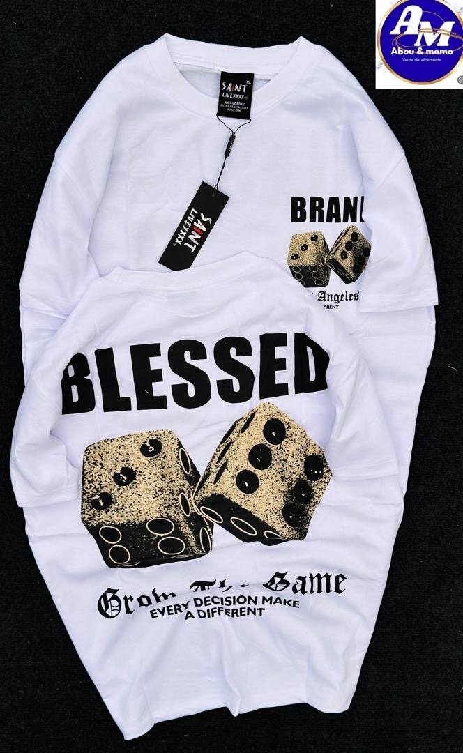 Lot de T-shirts tendance