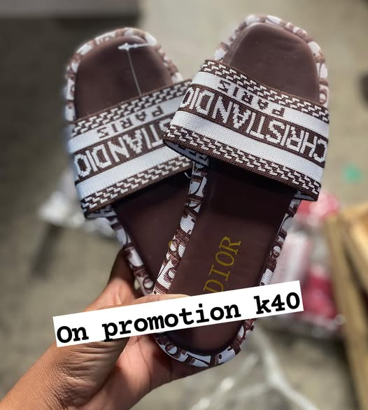 christian dior flip flops